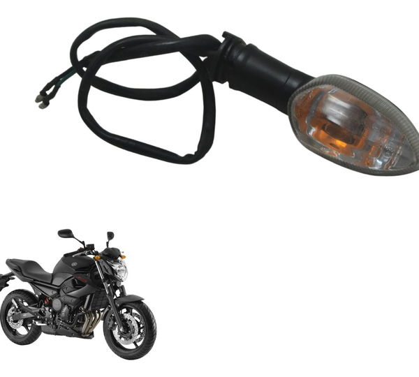 Pisca Traseiro Direito Yamaha Xj6 N 10-12 Original Direito Preto