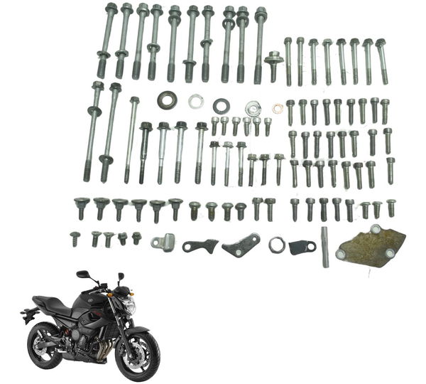 Kit Parafuso Motor Yamaha Xj6 N 10-12 Original