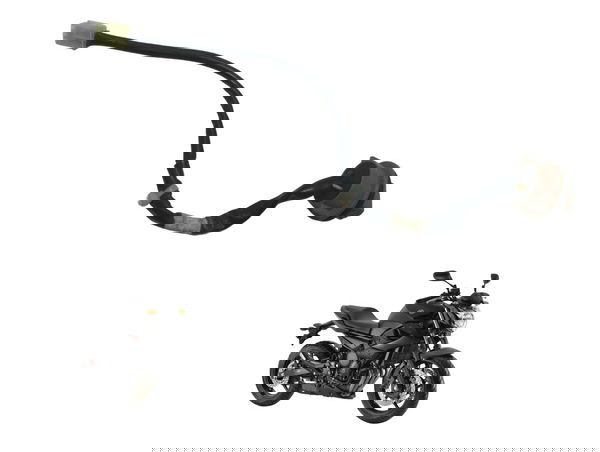 Chicote Lanterna Traseira Yamaha Xj6 N 10-12 Original
