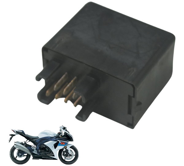 Rele Pisca 7 Pinos Suzuki Gsx-r Srad 1000 11-16 Original Preto