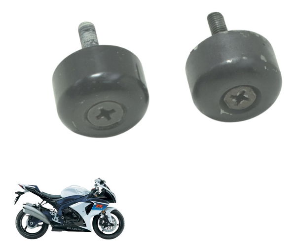 Par Peso Guidão C/ Detalhe Suzuki Gsx-r Srad 1000 11-16 Orig