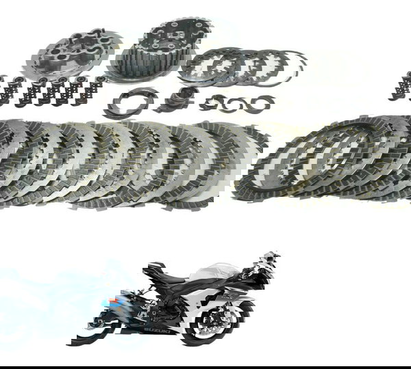 Embreagem Completa Suzuki Gsx-r Srad 1000 11-16 Original