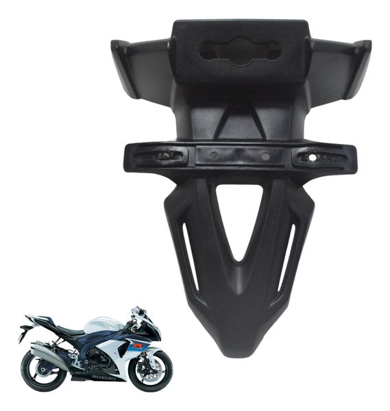 Suporte Placa C/ Detalhes Suzuki Gsx-r Srad 1000 11-16 Orig