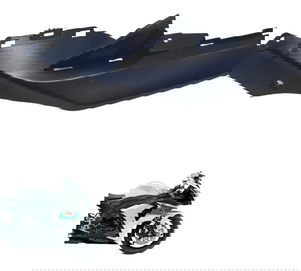 Carenagem Lateral Dir C/ Detal Suzuki Gsx-r Srad 1000 11-16 Preto