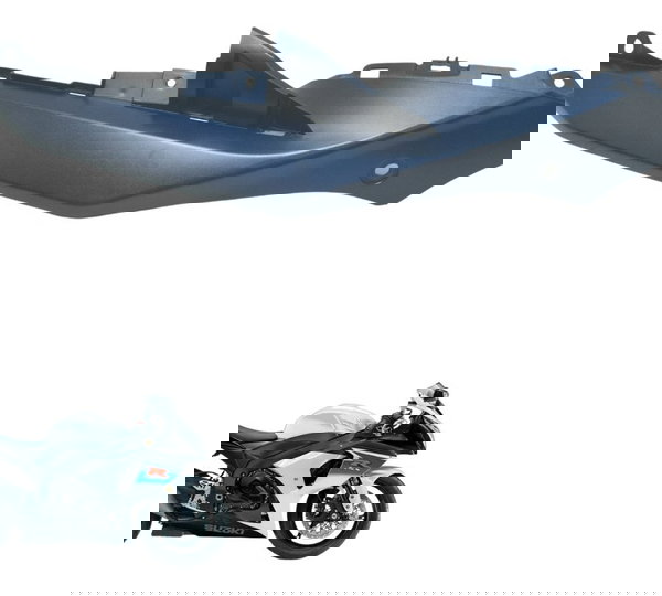 Carenagem Lateral Dir Suzuki Gsx-r Srad 1000 11-16 Original Preto