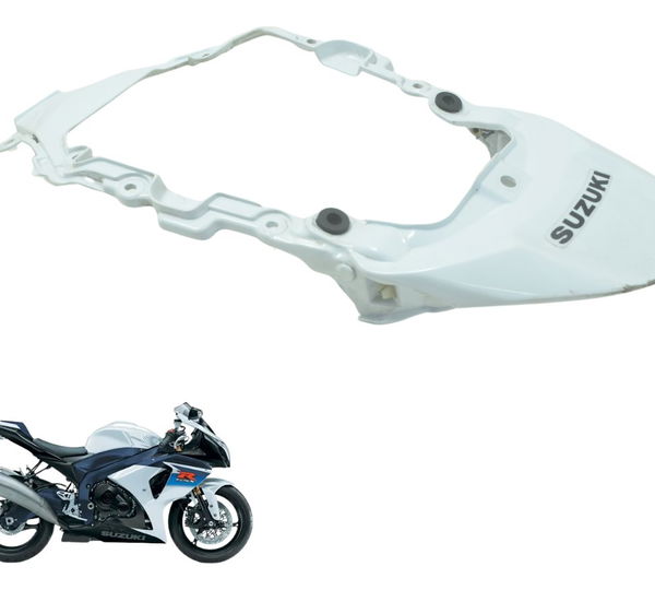 Carenagem Rabeta Centr C/ Detal Suzuki Gsx-r Srad 1000 11-16 Branco