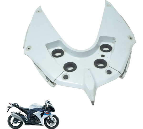 Carenagem Inferior Rabeta Suzuki Gsx-r Srad 1000 11-16 Orig Branco