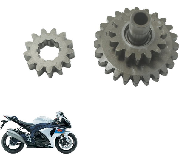 Par Engrenagem Redução Partida Suzuki Gsx-r Srad 1000 11-16