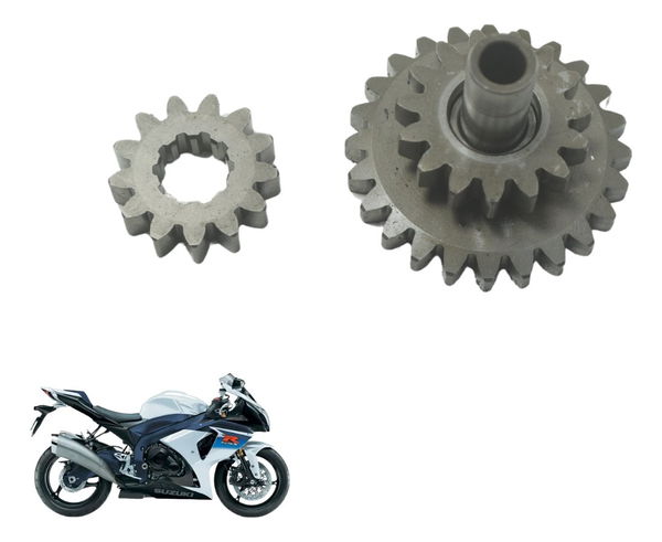 Par Engrenagem Redução Partida Suzuki Gsx-r Srad 1000 11-16