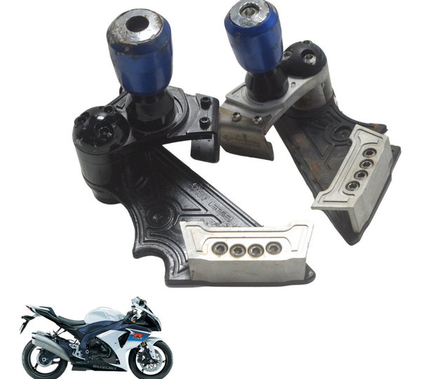 Par Slider Esportivo C/ Avaria Suzuki Gsx-r Srad 1000 11-16