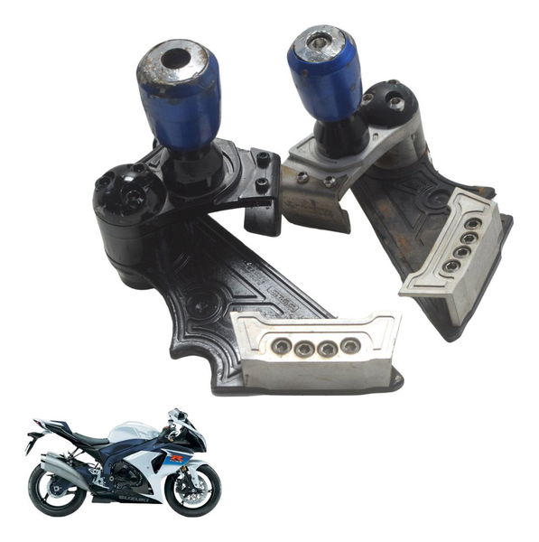 Par Slider Esportivo C/ Avaria Suzuki Gsx-r Srad 1000 11-16