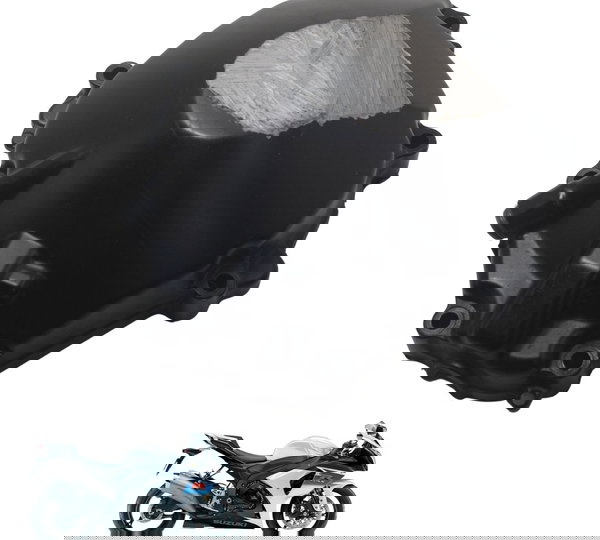 Tampa Motor Esq Estator C/detal Suzuki Gsx-r Srad 1000 11-16 Preto