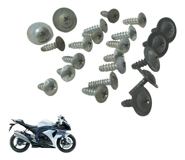 Kit Parafusos Supérfluos Suzuki Gsx-r Srad 1000 11-16 Orig