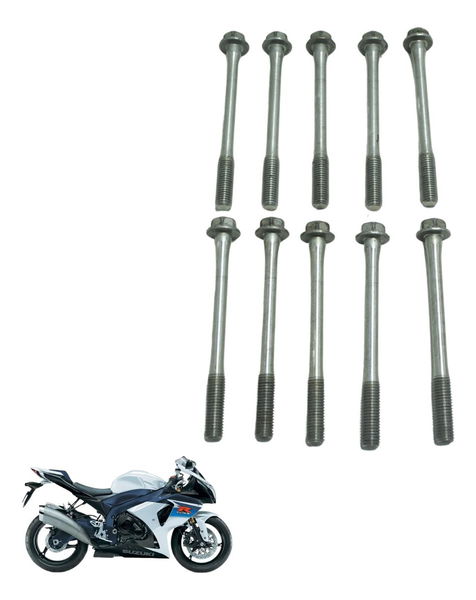 Jogo Parafuso Fixação Motor Suzuki Gsx-r Srad 1000 11-16