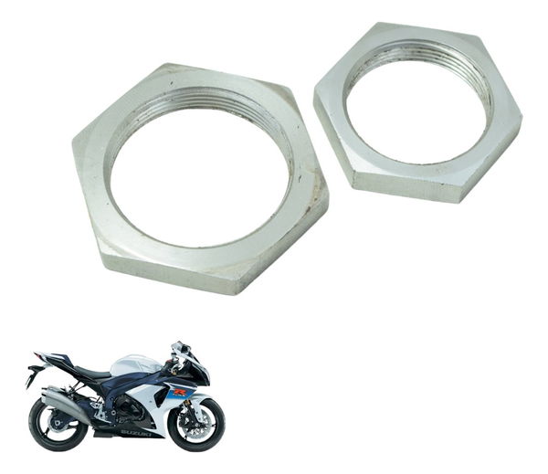Par Porca Acabamento Balança Suzuki Gsx-r Srad 1000 11-16