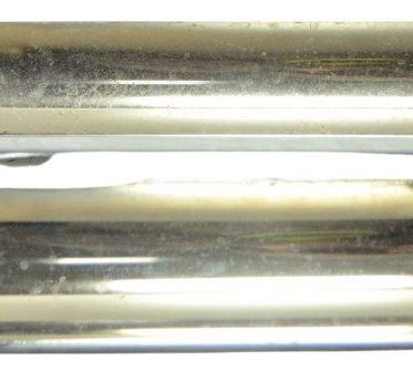 Par Protetor Capa Ponteira Escape Harley Breakout Cvo Orig