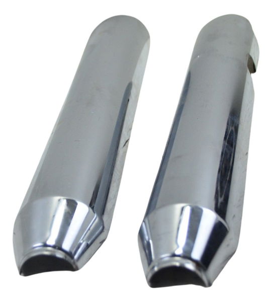 Par Protetor Capa Ponteira Escape Harley Breakout Cvo Orig