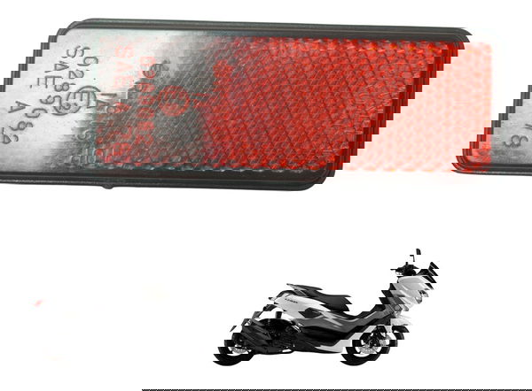 Refletor Olho Gato Yamaha N-max 160 17-20 Original