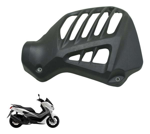 Grade Proteção Radiador Yamaha N-max 160 17-20 Original Preto