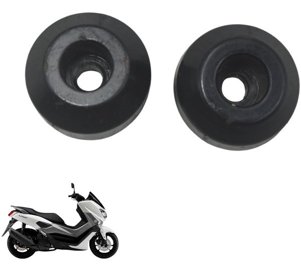 Par Peso Guidão Yamaha N-max 160 17-20 Original Preto