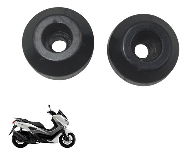 Par Peso Guidão Yamaha N-max 160 17-20 Original Preto