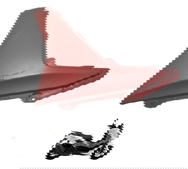 Carenagem Frontal Infe C/ Deta Yamaha N-max 160 17-20 Orig Vermelho