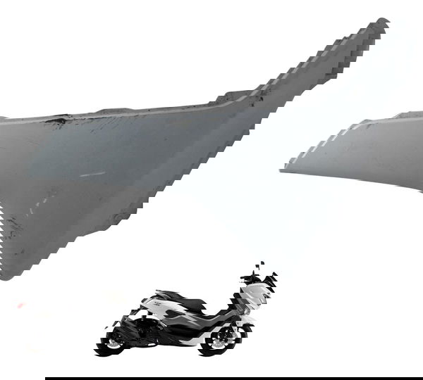 Carenagem Frontal Infe Esq C/ Deta Yamaha N-max 160 17-20 Branco