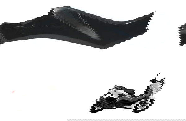 Tampa Lateral Direita C/ Avaria Yamaha N-max 160 17-20 Orig Preto