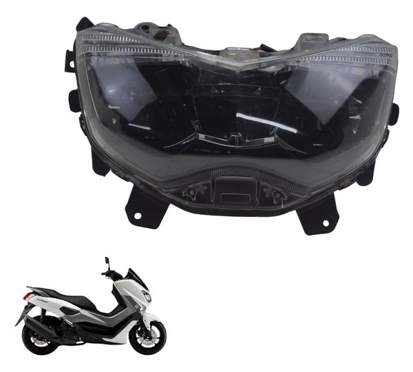 Farol Bloco Óptico C/ Avaria Yamaha N-max 160 17-20 Original