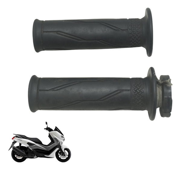 Par Manoplas Yamaha N-max 160 17-20 Original Preto