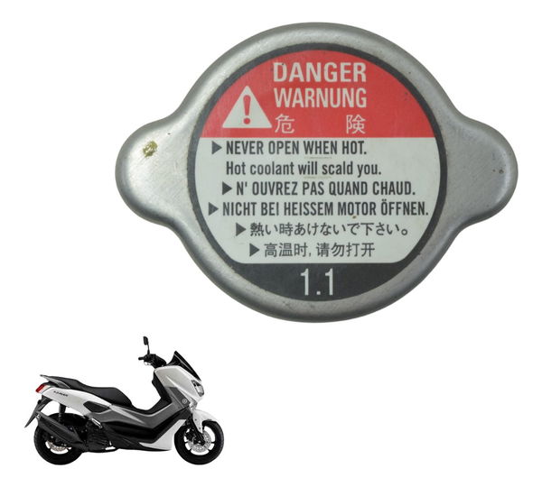 Tampa Radiador Yamaha N-max 160 17-20 Original