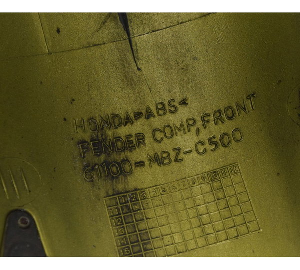 Paralama Dianteiro C/ Avaria Honda Cb 600f Hornet 12-14 Orig Dianteira