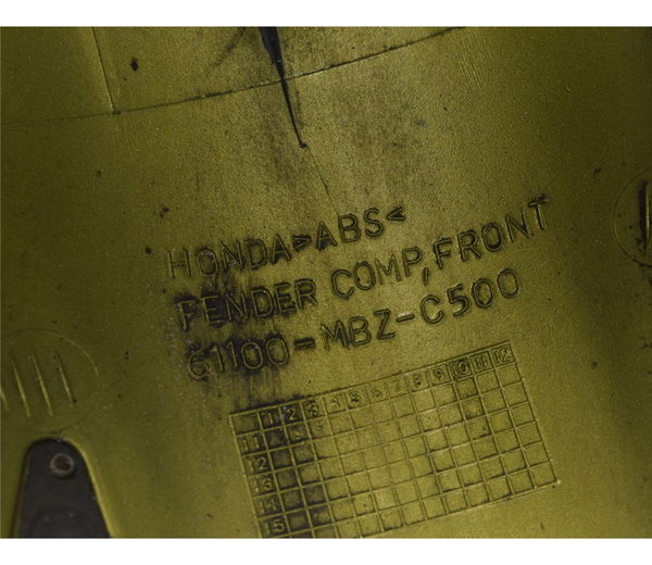 Paralama Dianteiro C/ Avaria Honda Cb 600f Hornet 12-14 Orig Dianteira