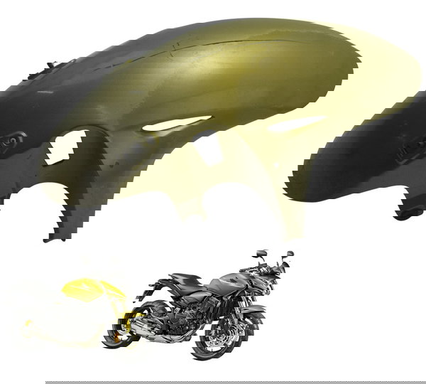 Paralama Dianteiro C/ Avaria Honda Cb 600f Hornet 12-14 Orig Dianteira