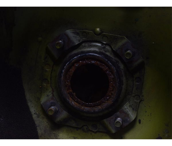 Tanque C/ Avaria Honda Cb 600f Hornet 12-14 Original