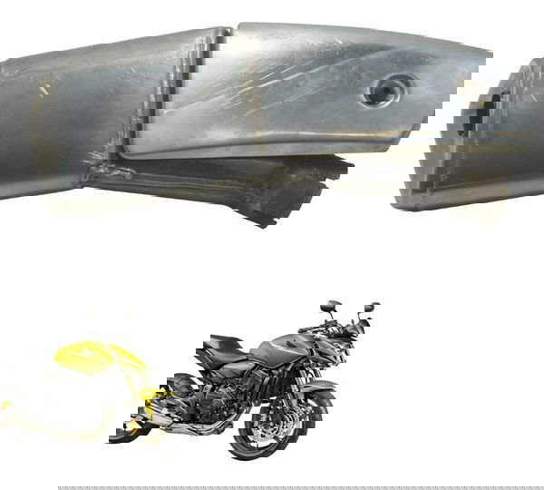 Ponteira Escape C/ Detalhes Honda Cb 600f Hornet 12-14 Orig