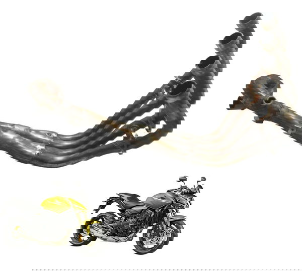 Curva Escape C/ Detalhes Honda Cb 600f Hornet 12-14 Original