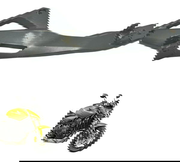 Suporte Pedaleira Esquerda Honda Cb 600f Hornet 12-14 Orig Preto