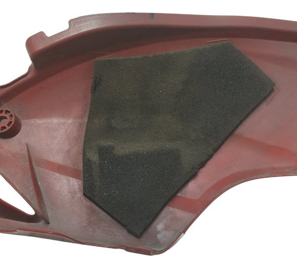 Carenagem Lateral Esq C/ Avaria Honda Cb 600f Hornet 12-14 Vermelho