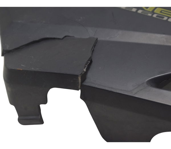 Carenagem Lateral Esq C/ Avaria Honda Cb 600f Hornet 12-14 Preto
