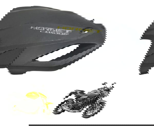 Carenagem Lateral Esq C/ Avaria Honda Cb 600f Hornet 12-14