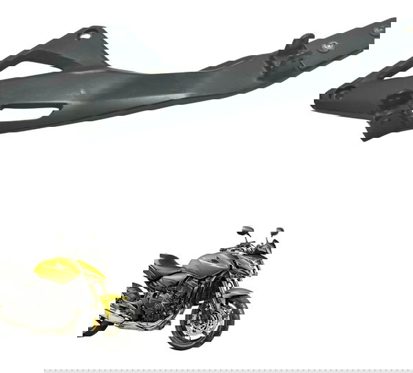 Suporte Pedaleira Esquerda Honda Cb 600f Hornet 12-14 Orig Preto