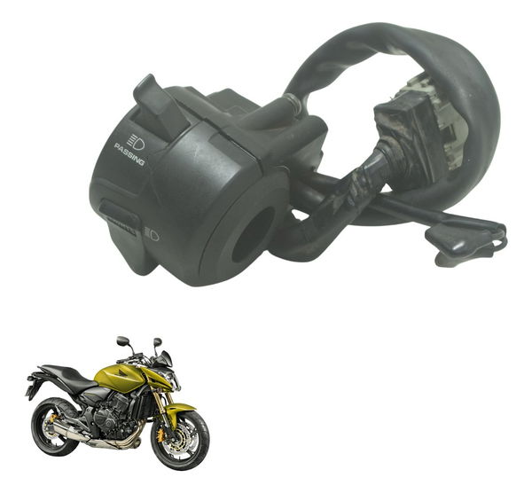 Chave Punho Luz C/ Detalhes Honda Cb 600f Hornet 12-14 Orig