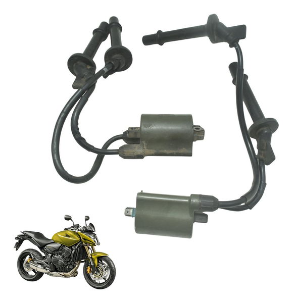 Par Bobina Ignição Honda Cb 600f Hornet 12-14 Original