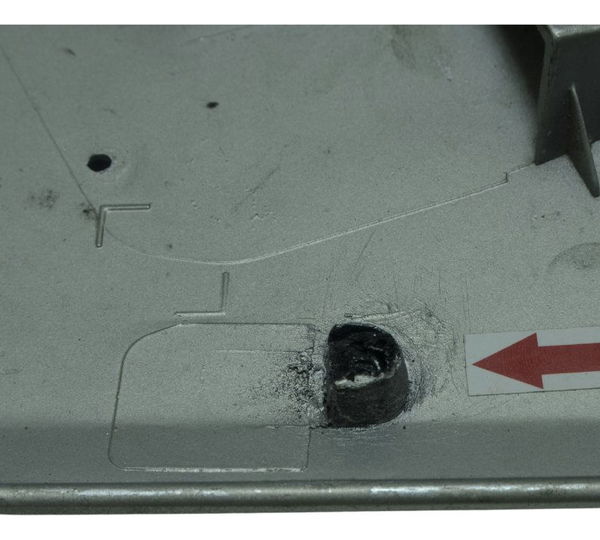 Carenagem Lateral Esq C/ Avaria Triumph Tiger 800 Xrx 13-18 Preto