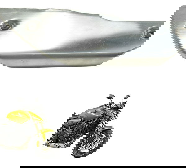 Proteção Ponteira Escape C/ Detal Honda Cb 600f Hornet 12-14