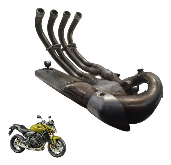 Curva Catalizador Escape C/ Detal Honda Cb 600f Hornet 12-14