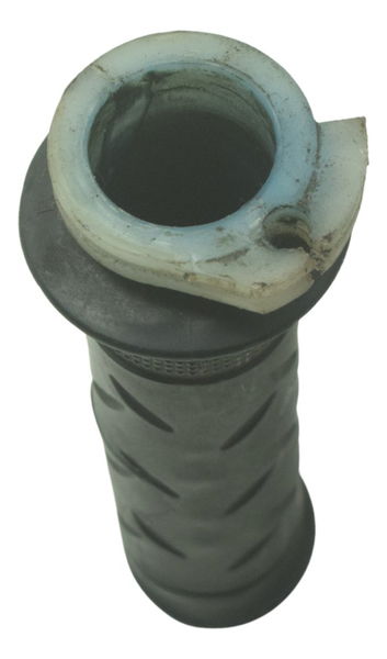 Manopla Direita C/avaria Honda Cb 600f Hornet 12-14 Original Preto