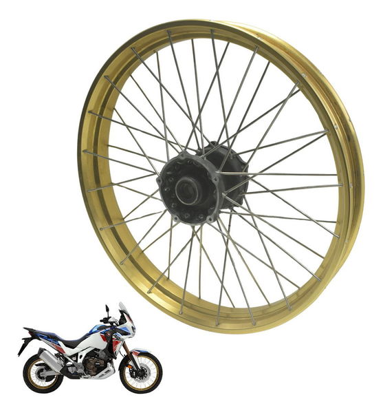 Roda Dianteira Honda Crf 1100l África Twin 22-24 Original