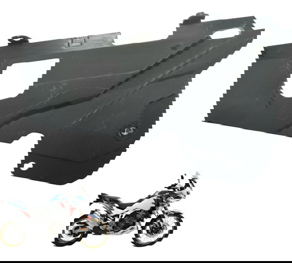 Carenagem Lateral Direita Honda Crf 1100l África Twin 22-24 Preto